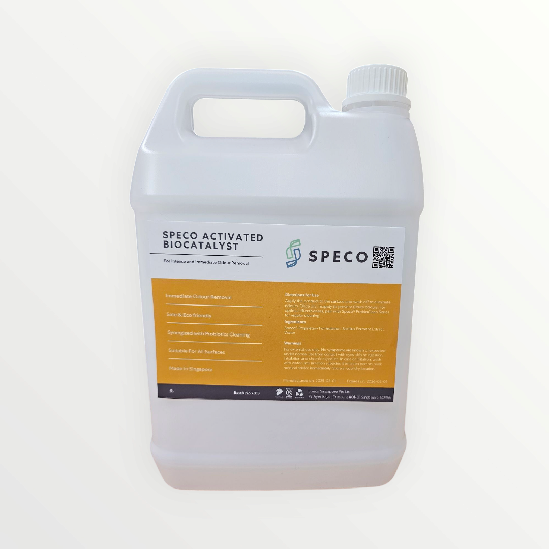 Speco Activated Biocatalyst Odour Removal 5L (Concentrated 25x)